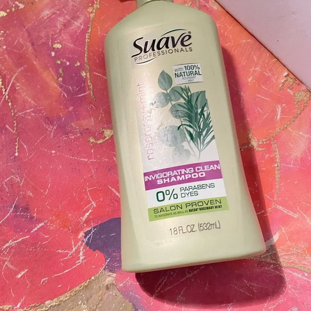 🛍️ {Suave Professionals Rosemary & Mint Invigorating Shampoo 18FL.OZ. (532ml)💥